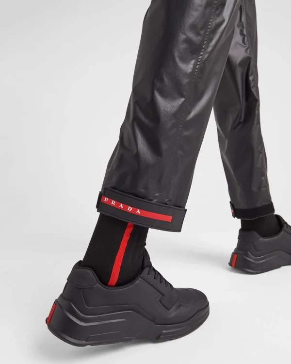Men's Collection*Prada Light Re-Nylon technical pants Black
