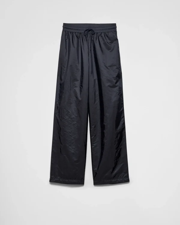 Trousers And Shorts*Prada Lightweight Re-Nylon pants Navy