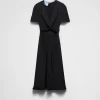 Dresses*Prada Marocain dress Black