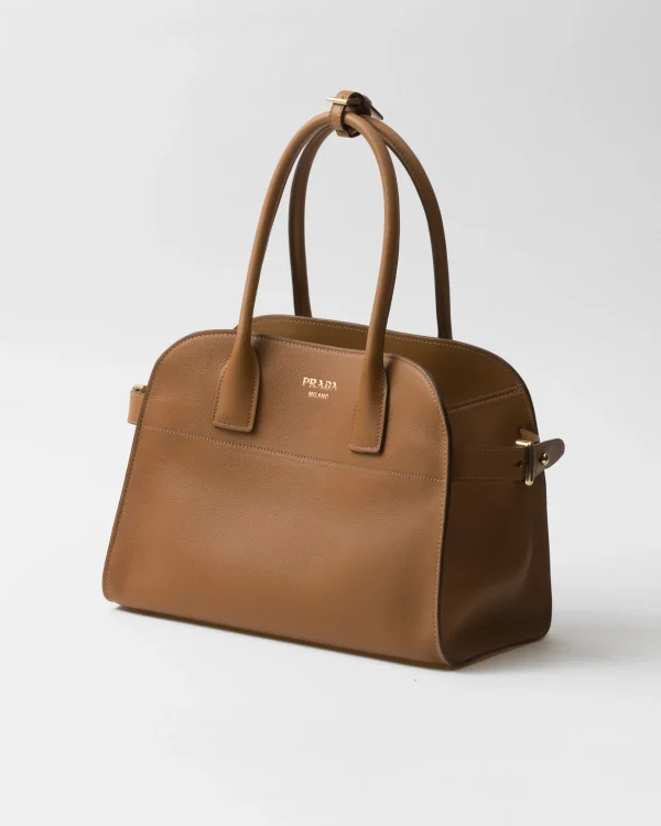 Totes | Totes*Prada Medium leather tote bag Caramel