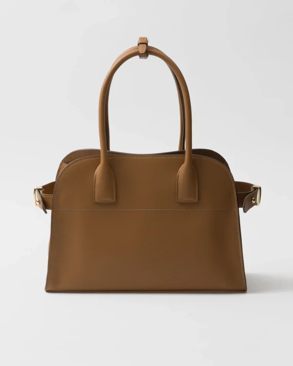 Totes | Totes*Prada Medium leather tote bag Caramel