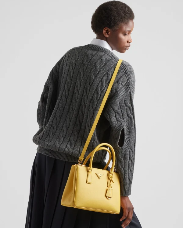 Top Handles | Top Handles*Prada Medium Galleria Saffiano leather bag Sunnyyellow