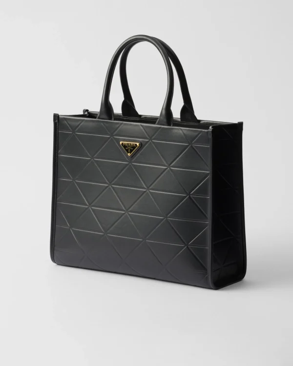 Totes | Totes*Prada Medium Symbole leather bag Black