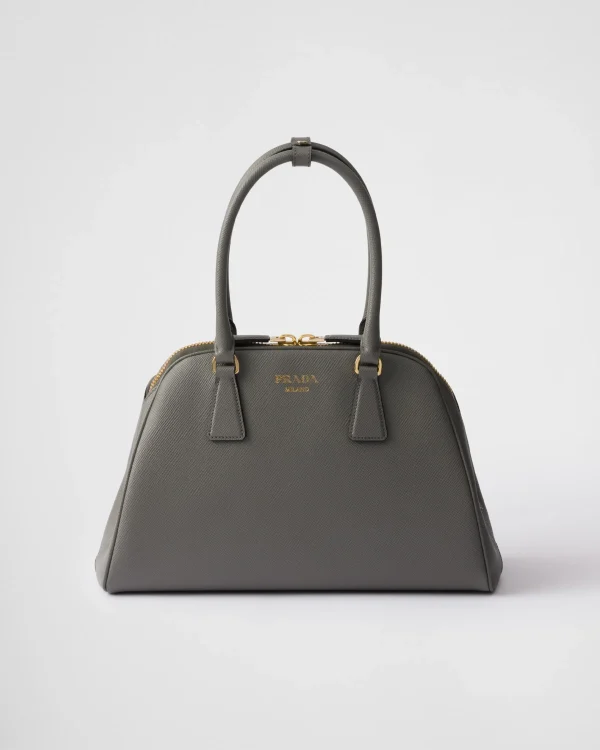 Totes | Totes*Prada Medium Saffiano leather bag Marblegray