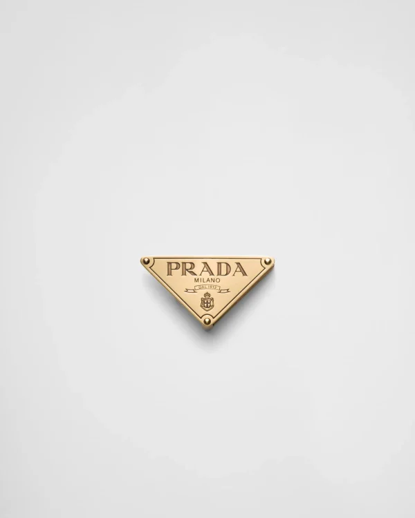 Custom Belts*Prada Metal belt buckle Bronze