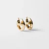 Jewels*Prada Metal earrings Gold