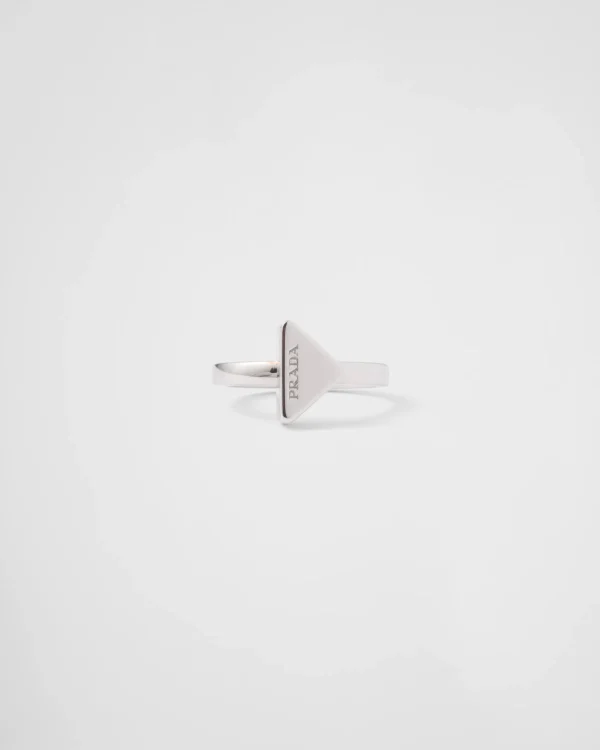 Jewels*Prada Metal ring Steelgray