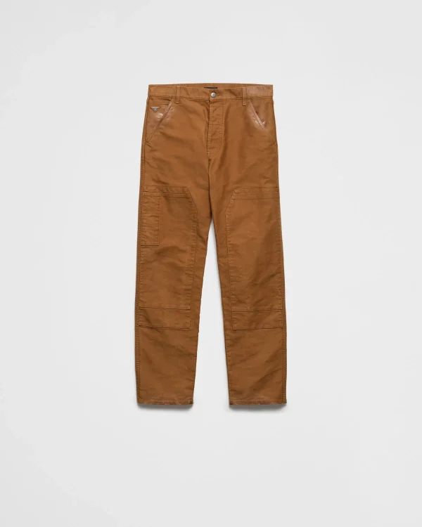 Denim*Prada Moleskin pants Brown