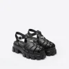 Sandals*Prada Monolith rubber sandals Black