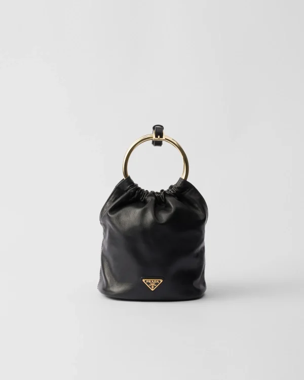 Mini Bags | Mini Bags*Prada Nappa leather mini bag Black