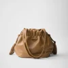 Totes | Totes*Prada Nappa leather shoulder bag Caramel