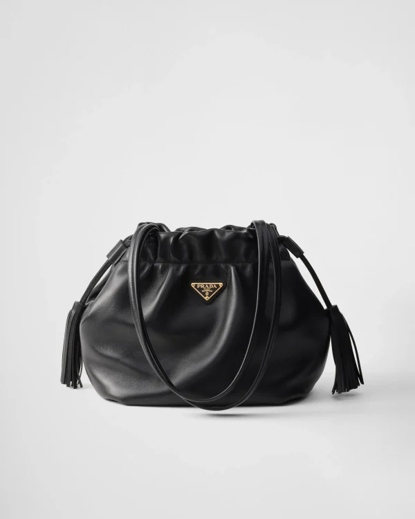 Totes | Totes*Prada Nappa leather shoulder bag Black