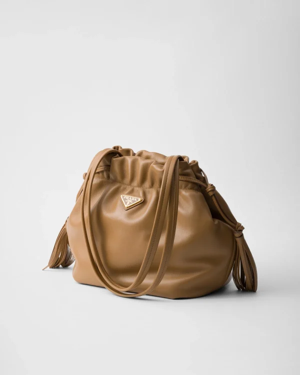 Totes | Totes*Prada Nappa leather shoulder bag Caramel