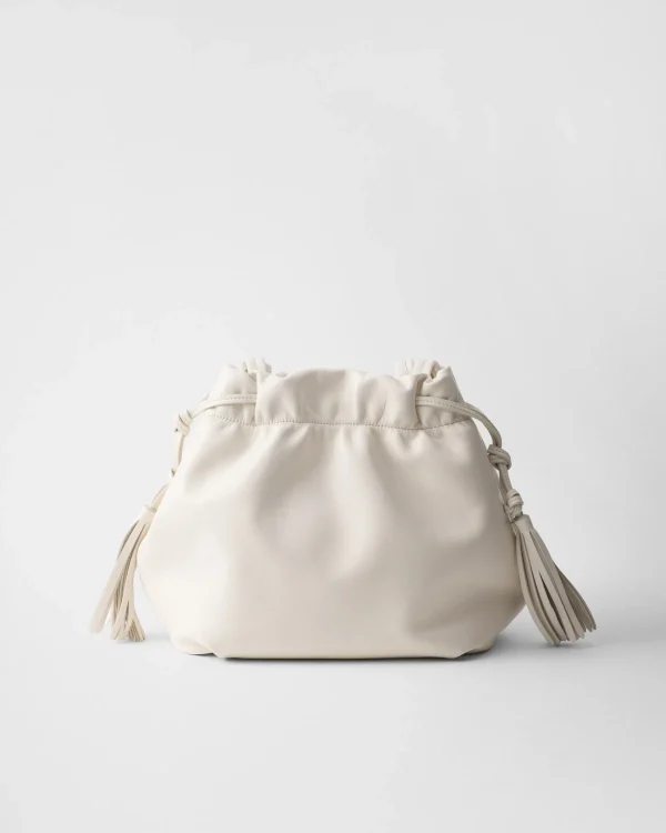 Totes | Totes*Prada Nappa leather shoulder bag White