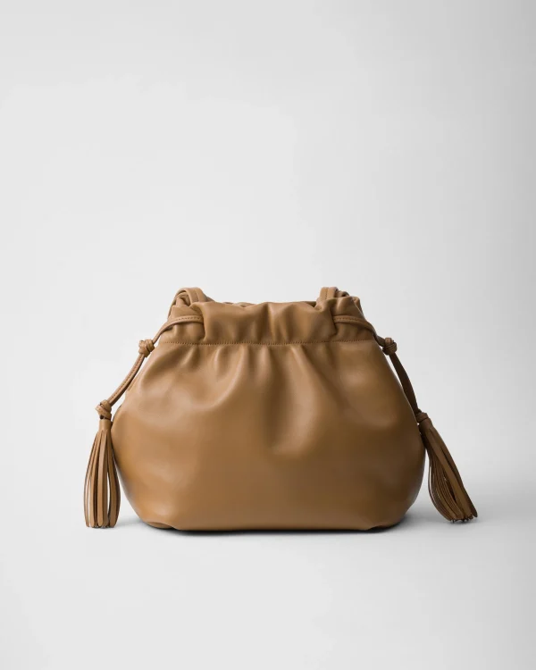 Totes | Totes*Prada Nappa leather shoulder bag Caramel