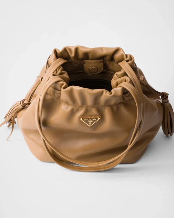 Totes | Totes*Prada Nappa leather shoulder bag Caramel