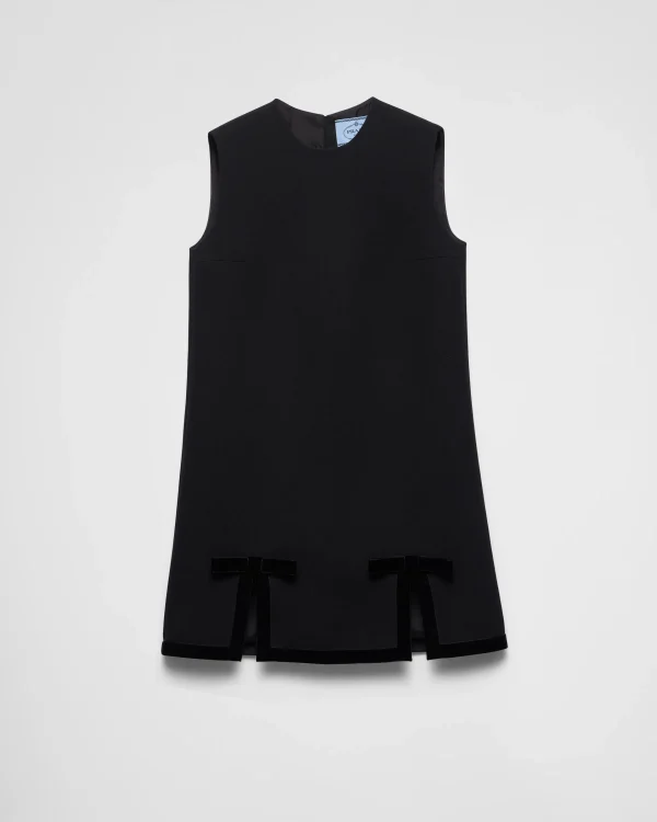 Dresses*Prada Natté mini-dress Black