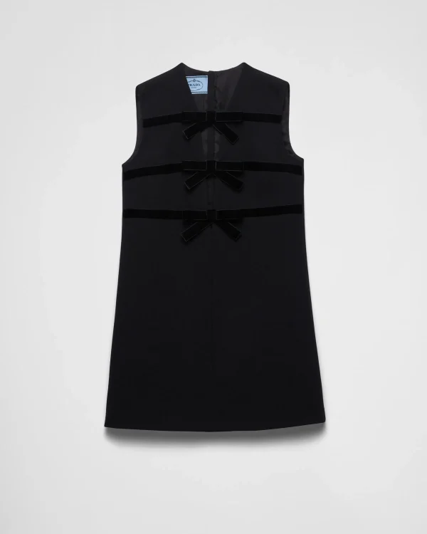 Dresses*Prada Natté mini-dress Black