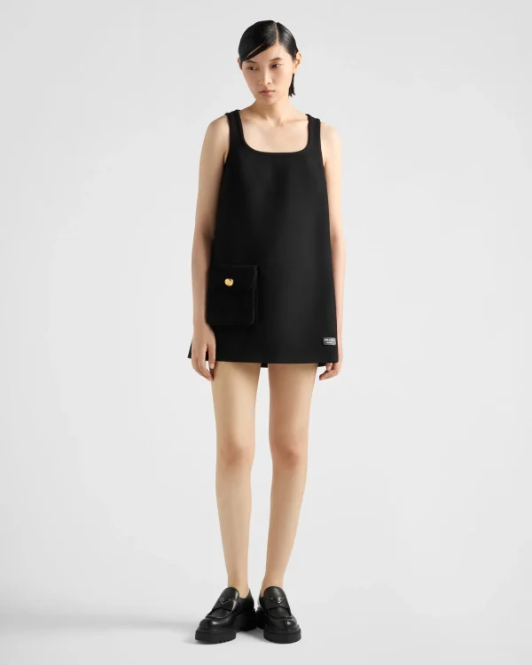 Dresses*Prada Natté minidress Black