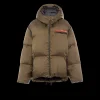 Women's Collection*Prada Oversized technical Re-Nylon down jacket Militarygreen