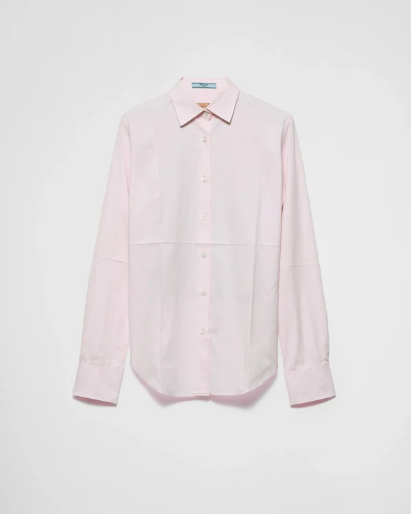 Shirts And Tops*Prada Oxford cotton shirt Pink