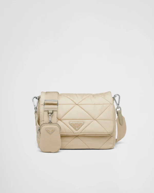 Shoulder Bags | Shoulder Bags*Prada Padded Re-Nylon shoulder bag Desertbeige