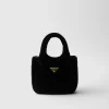 Mini Bags | Mini Bags*Prada Padded velvet mini handbag Black