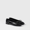 Pumps And Ballerinas*Prada Patent leather ballerinas Black