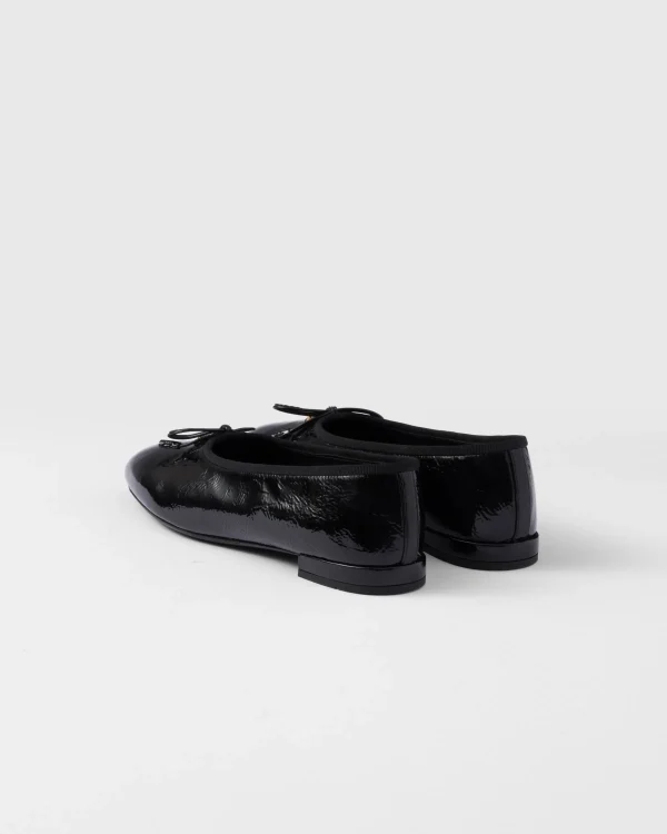 Pumps And Ballerinas*Prada Patent leather ballerinas Black