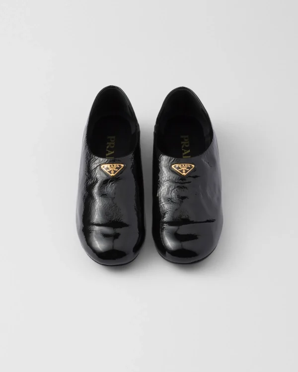 Pumps And Ballerinas*Prada Patent leather ballerinas Black