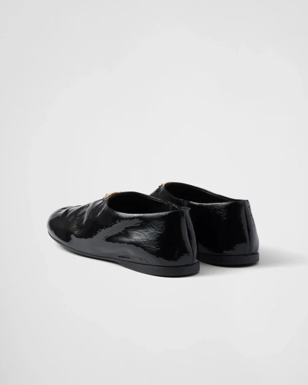 Pumps And Ballerinas*Prada Patent leather ballerinas Black