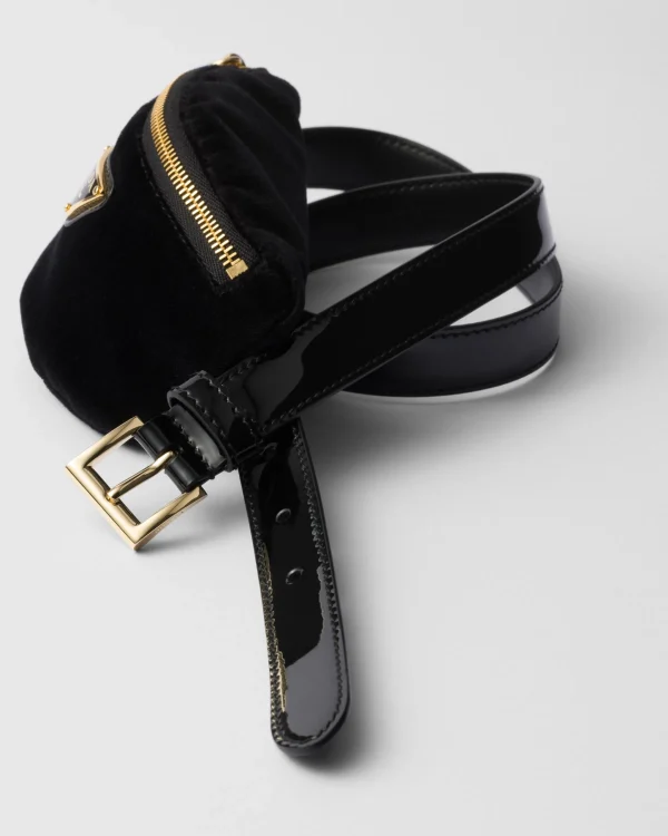 Belts*Prada Patent leather belt Black