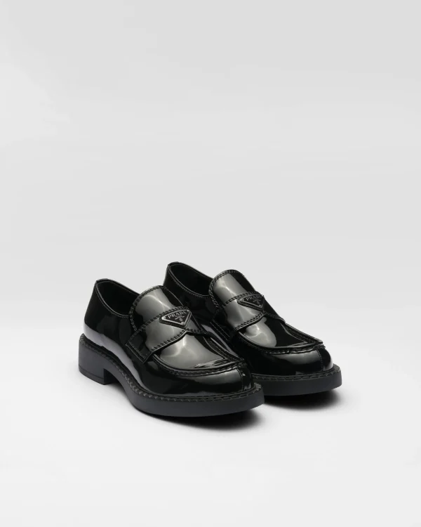 Loafers*Prada Patent leather loafers Black