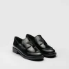 Loafers And Lace-ups*Prada Patent leather loafers Black