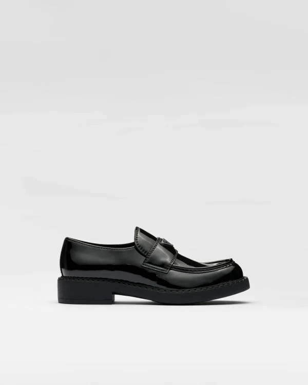 Loafers*Prada Patent leather loafers Black