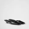 Slippers And Mules*Prada Patent leather mule Black