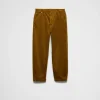 Trousers And Bermudas*Prada Pinwale corduroy pants Barley