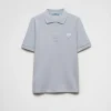 T-shirts And Sweatshirts*Prada Piqué polo shirt Astro