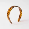 Headbands And Hair Accessories*Prada Plexiglas headband Honey/tortoiseshell