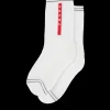 Women's Collection*Prada Polyester socks White