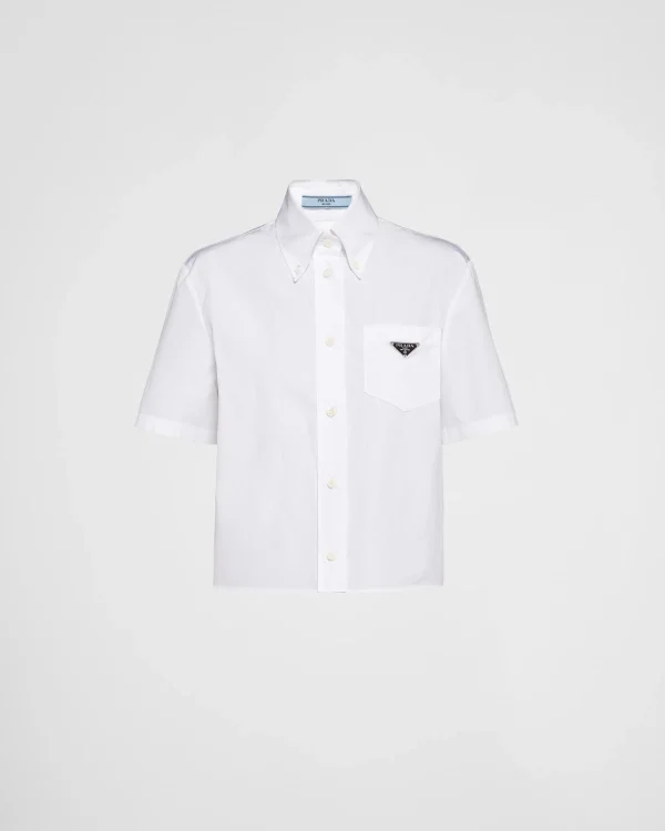 Shirts And Tops*Prada Poplin shirt White