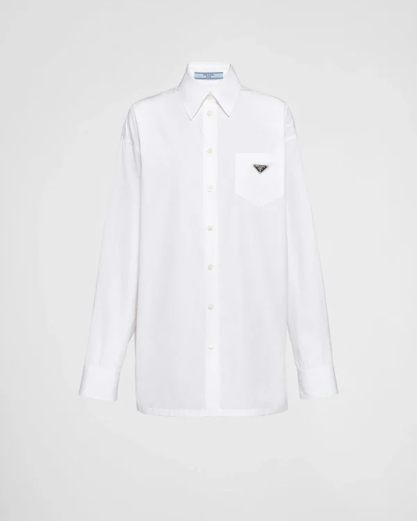 Shirts And Tops*Prada Poplin shirt White