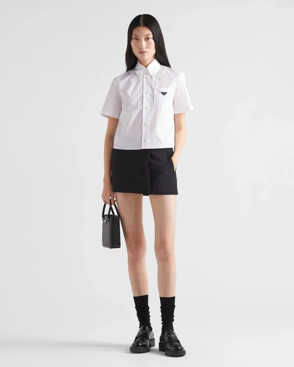 Shirts And Tops*Prada Poplin shirt White