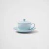 Tea And Coffee*Prada Porcelain cappuccino cup - Celadon Celadonlightblue