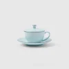 Tea And Coffee*Prada Porcelain espresso cup - Celadon Celadonlightblue