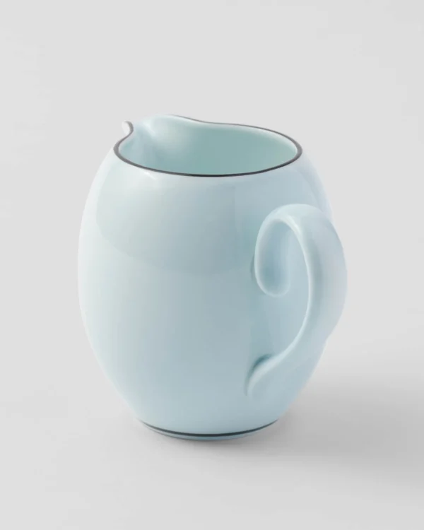 Tea And Coffee*Prada Porcelain milk jug - Celadon Celadonlightblue