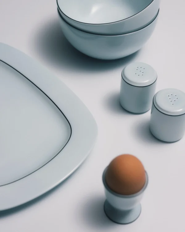 Trays And Table Accessories*Prada Porcelain salt and pepper set - Celadon Celadonlightblue