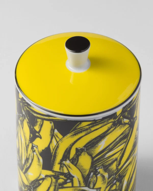 Scented Candles And Decorative Objects*Prada Porcelain scented candle - Banana Yellow