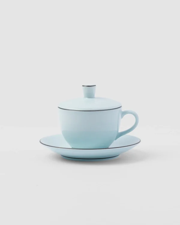 Tea And Coffee*Prada Porcelain tea cup - Celadon Celadonlightblue