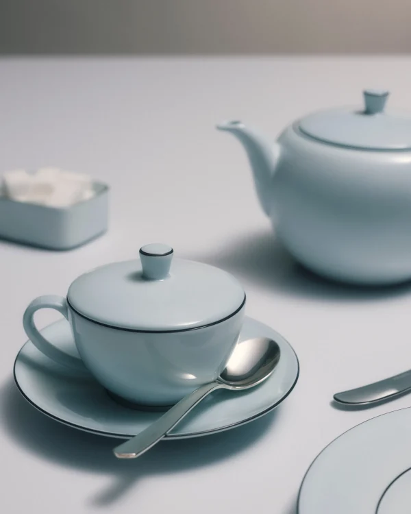 Tea And Coffee*Prada Porcelain tea cup - Celadon Celadonlightblue